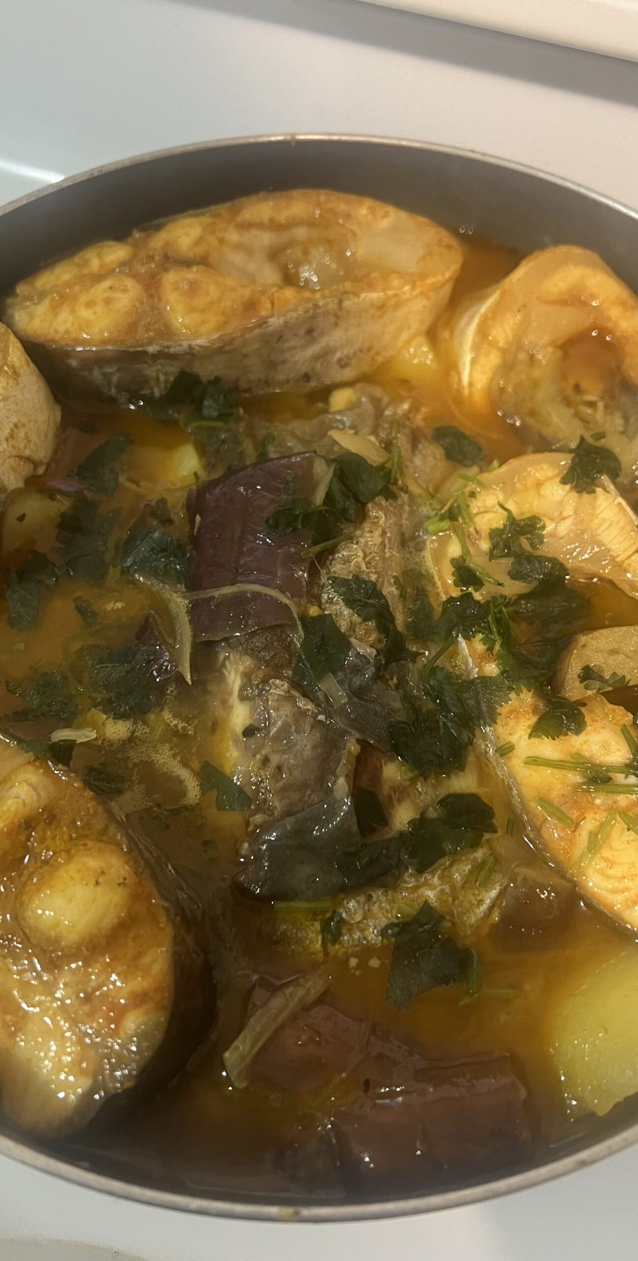 Basa Fish Curry Recipe (পাঙ্গাশ মাছের তরকারি) - Rhea's Palate